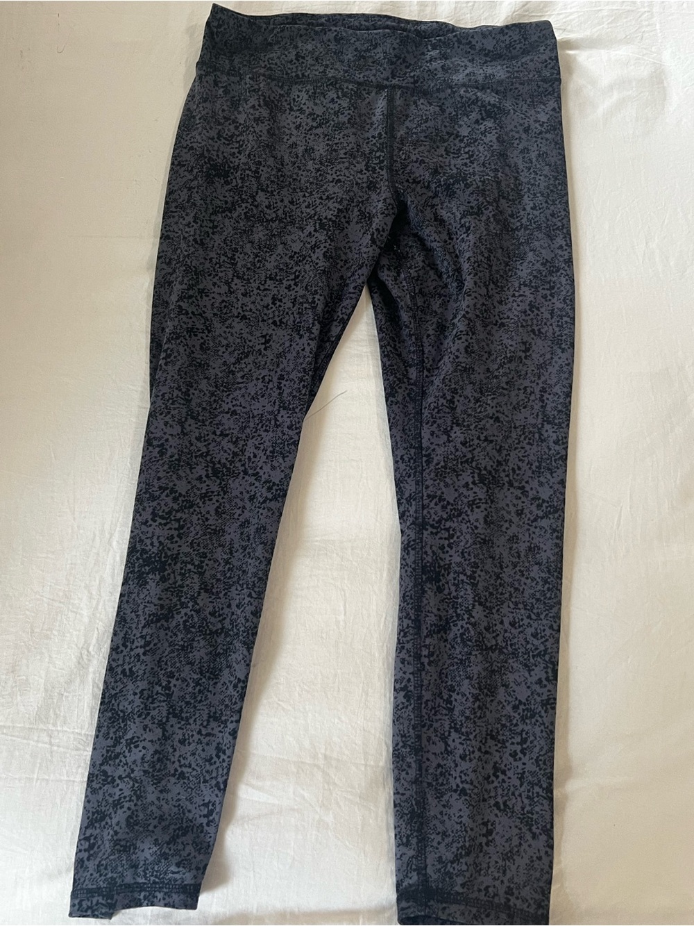 Jockey Black Micro-Patterned Leggings